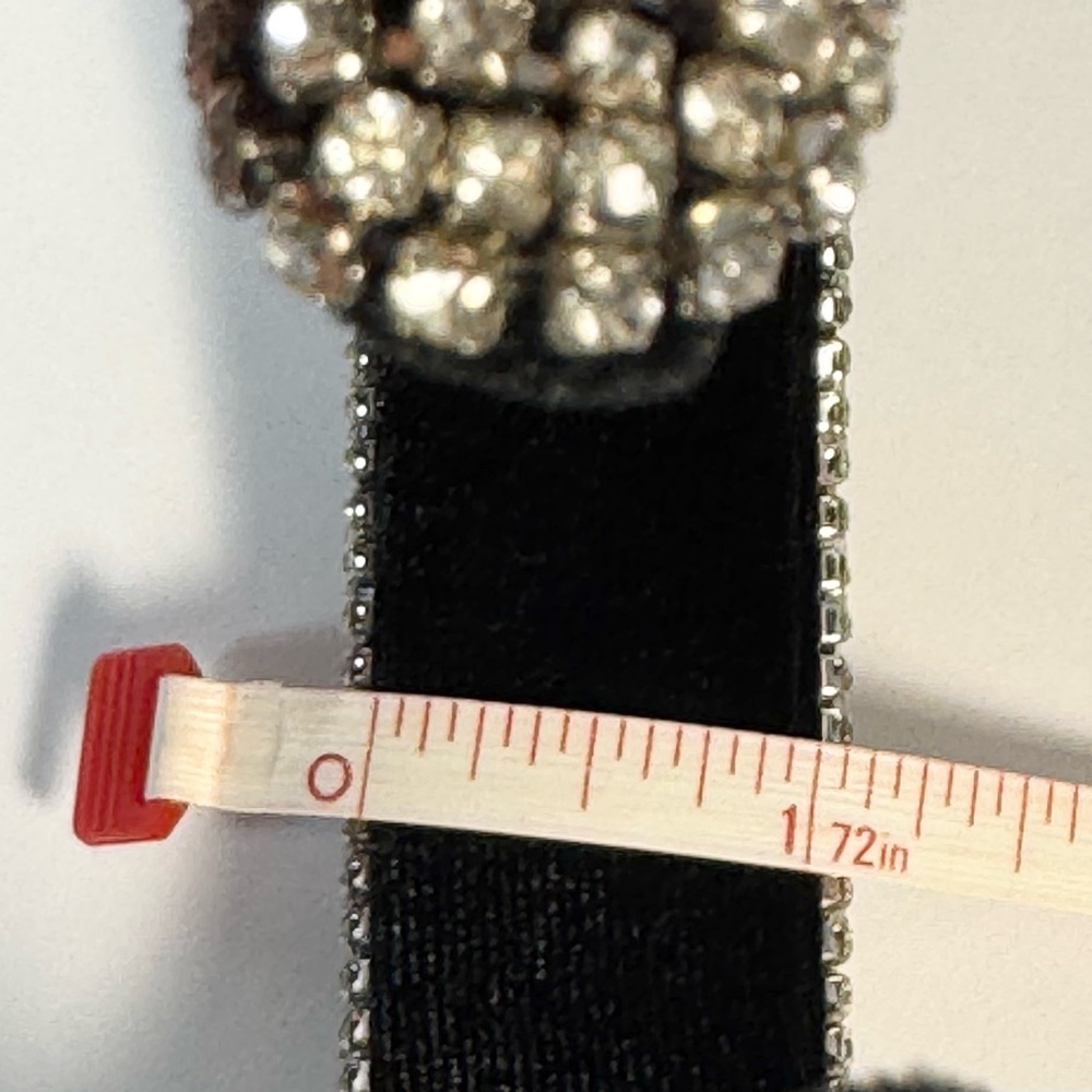 Elegant Silver rhinestone Headband - Picture 6 of 7